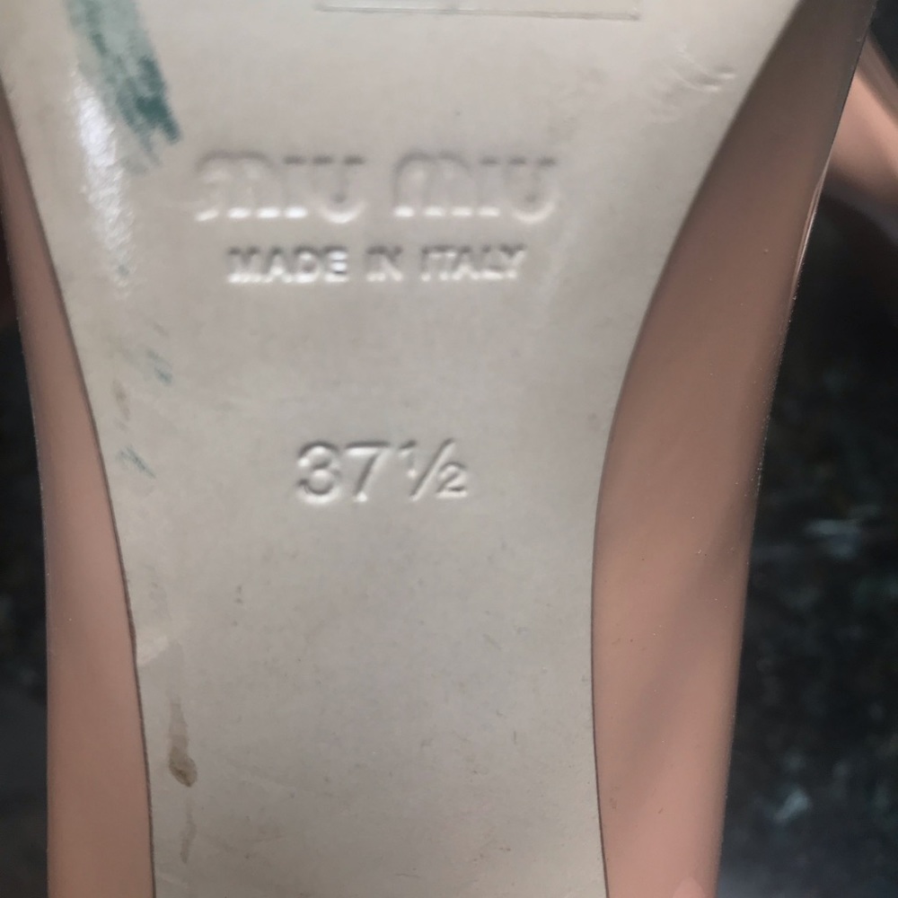 Miu Miu nude pumps - Picture 3 of 3